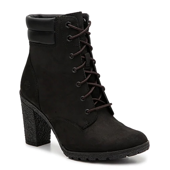 TIMBERLAND WOMENS TILLSTON LACE-UP BOOT - BLACK - Picture 10 of 10